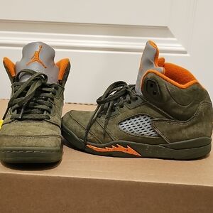 Air Jordan 5 Retro Olive - Kids